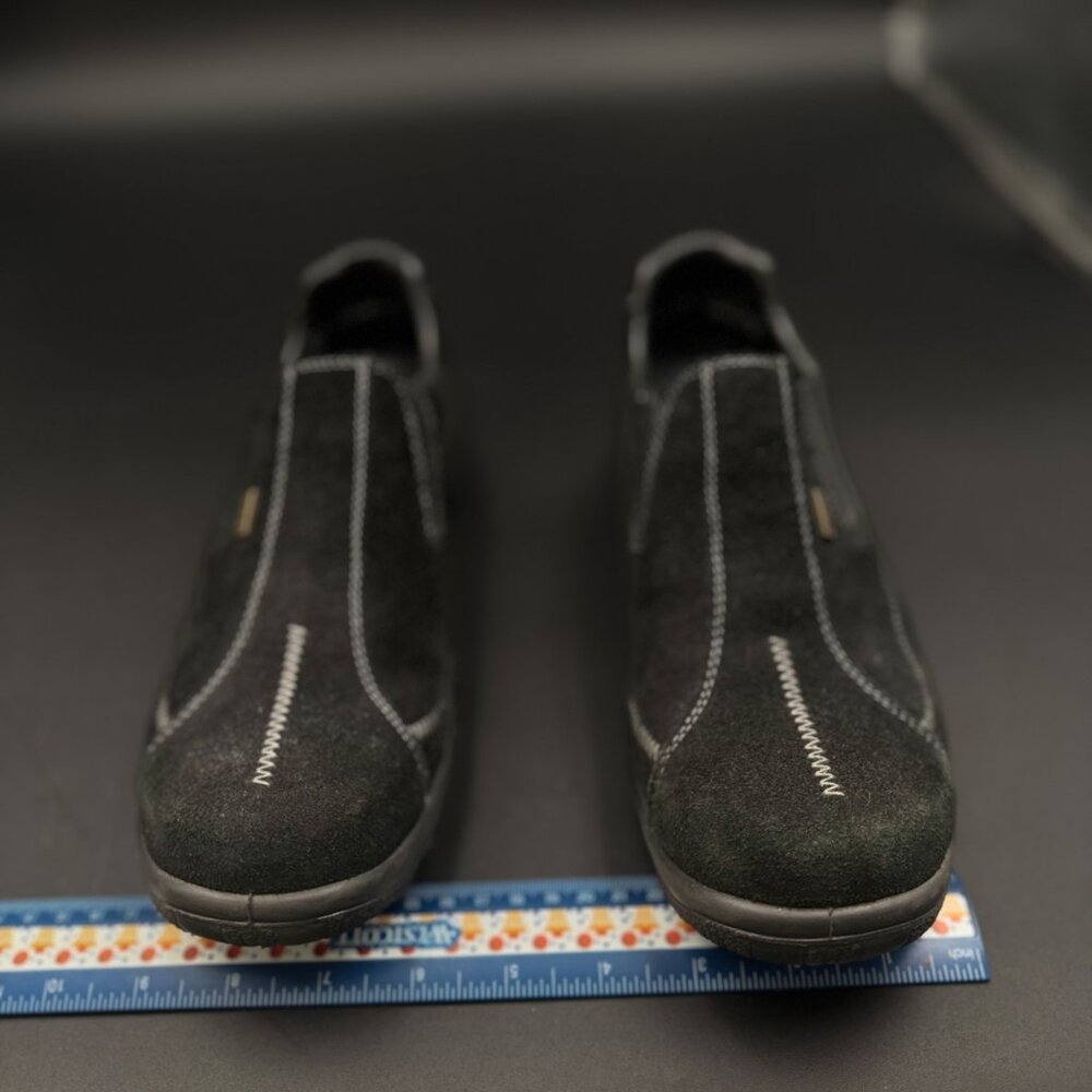 Rieker Womens Black SlipOn Shoes Antistress EU 40  US 9 Antistress Leather Clogs - Picture 15 of 15